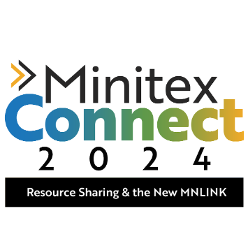 The Minitex Connect logo and a photo of Sebastian Hammer