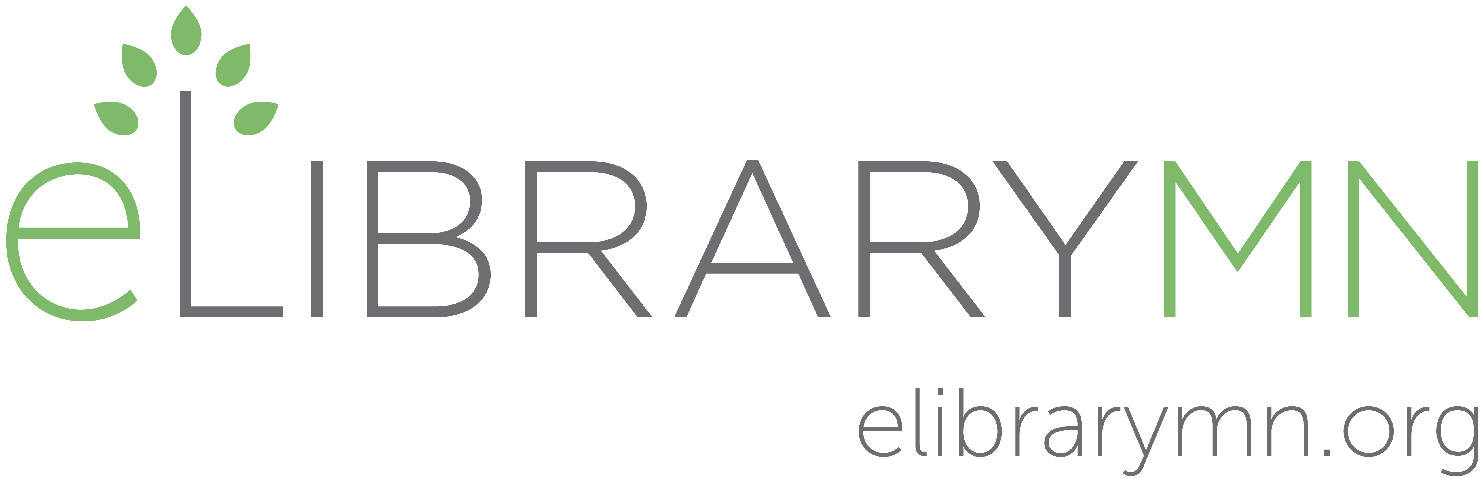 eLibrary Minnesota logo
