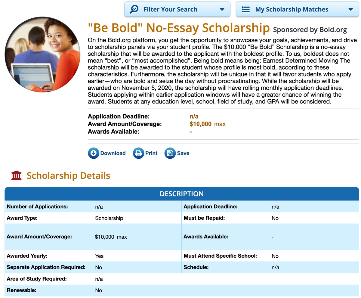 LEL Scholarship Details