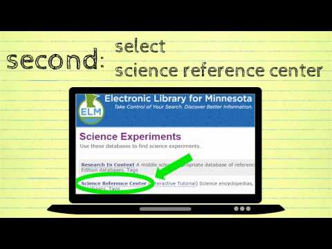 Video screenshot: Finding Science Experiments