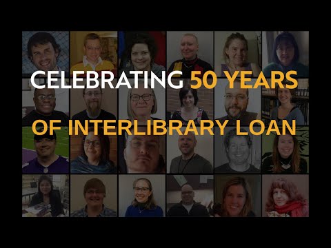 Video screenshot: Celebrating 50 Years of Interlibrary Loan
