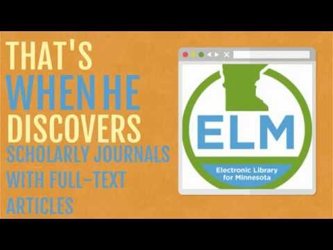 Video screenshot: Finding Scholarly Journals