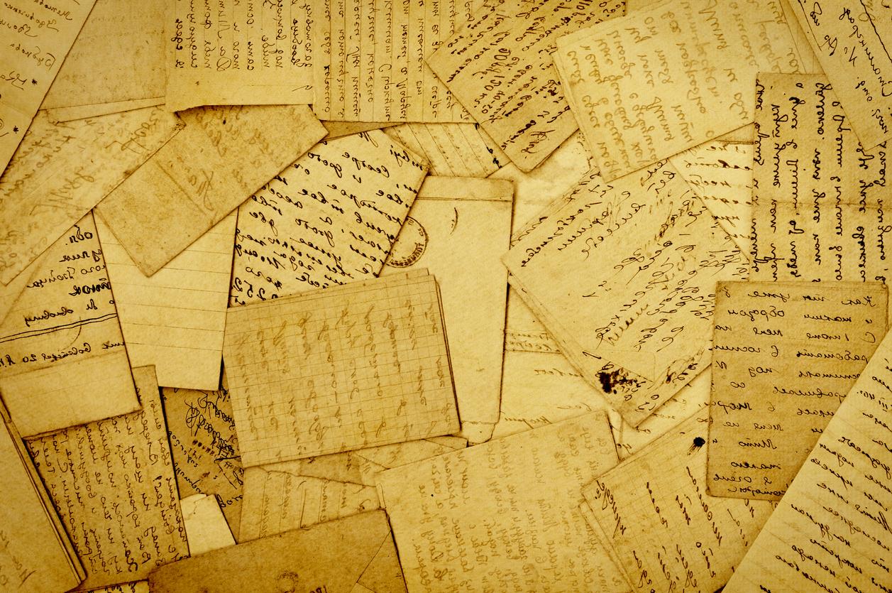 Historical letters and documents