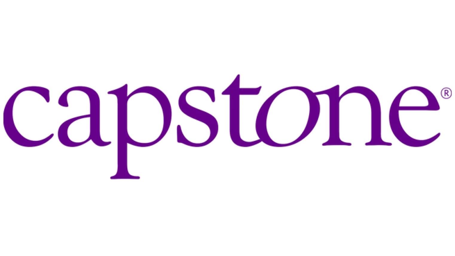 Capstone Publishing's purple wordmark.