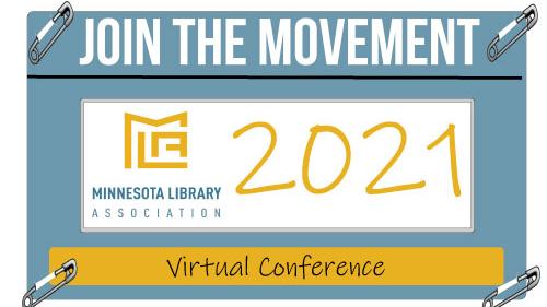 MLA 2021 Virtual Conference logo: Join the Movement