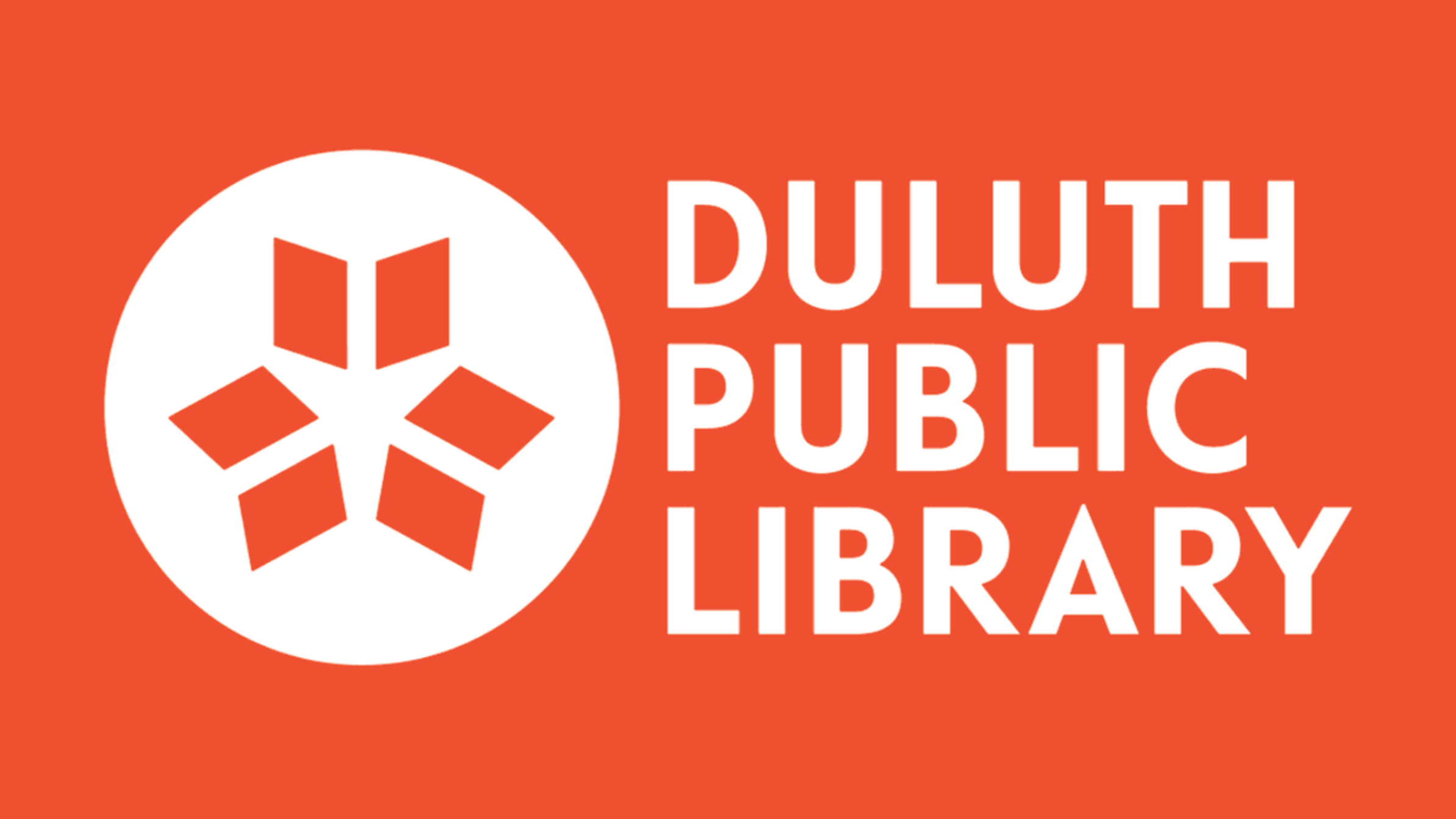 The logo for the Duluth Public Library.