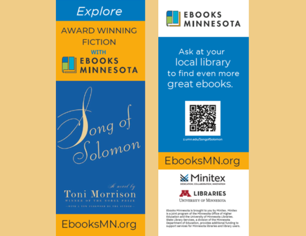 Ebooks MN Bookmark - Award winning fiction