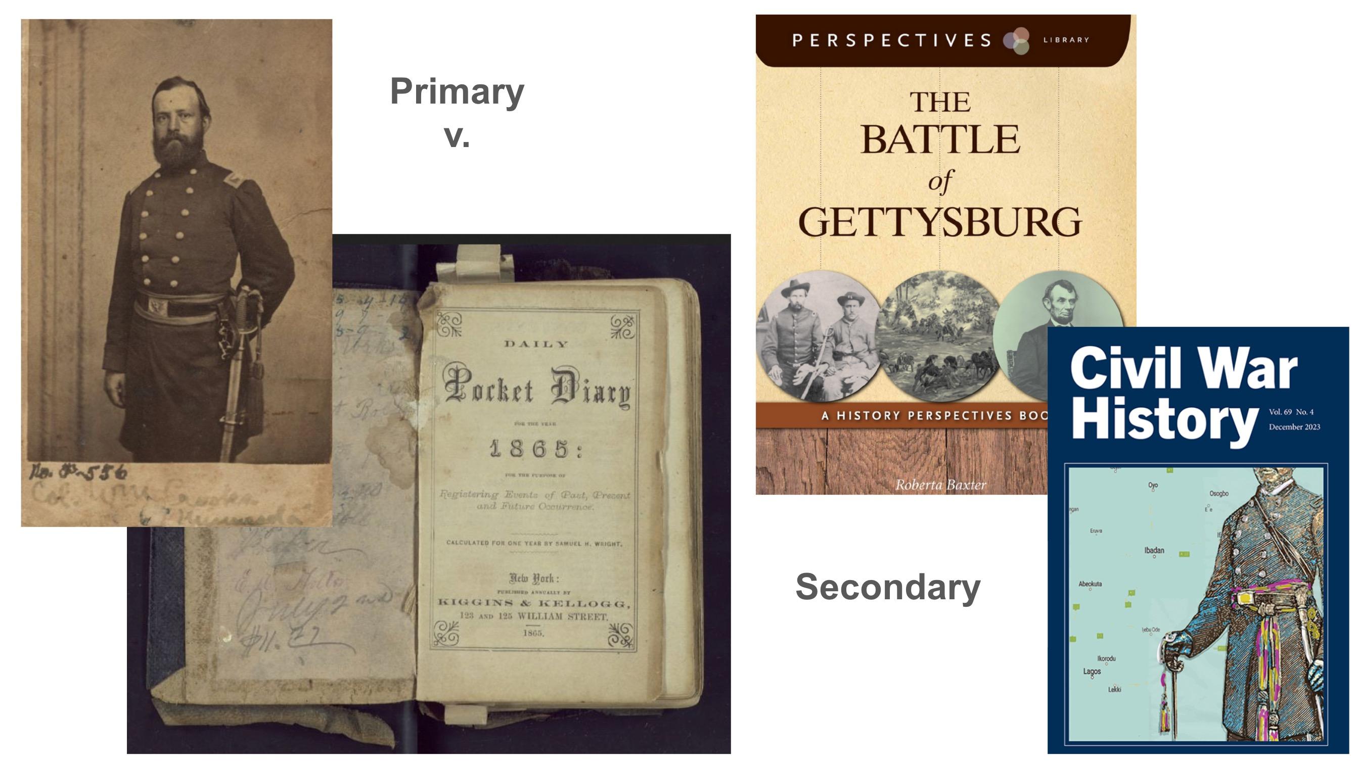 primary v secondary sources