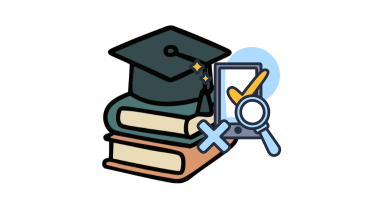 graduation cap, books, and iphone