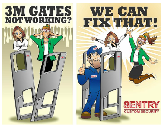 3m gates not working? Sentry can fix that!