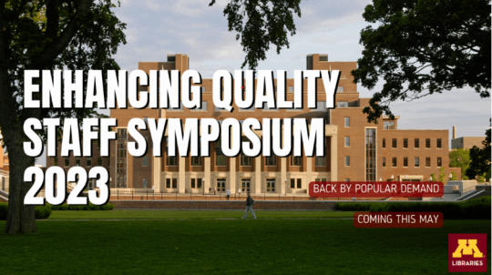 2023 EQS May 18, 2023 at Coffman on the UMN East Bank