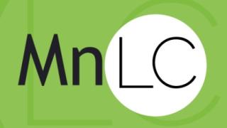 The Minnesota Learning Commons logo features "MnLC" in black letters over a green and white background.