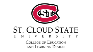 St. Cloud State University's College of Education and Learning Design wordmark.