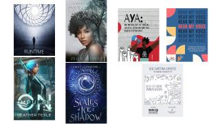 The covers of all seven contest finalists.
