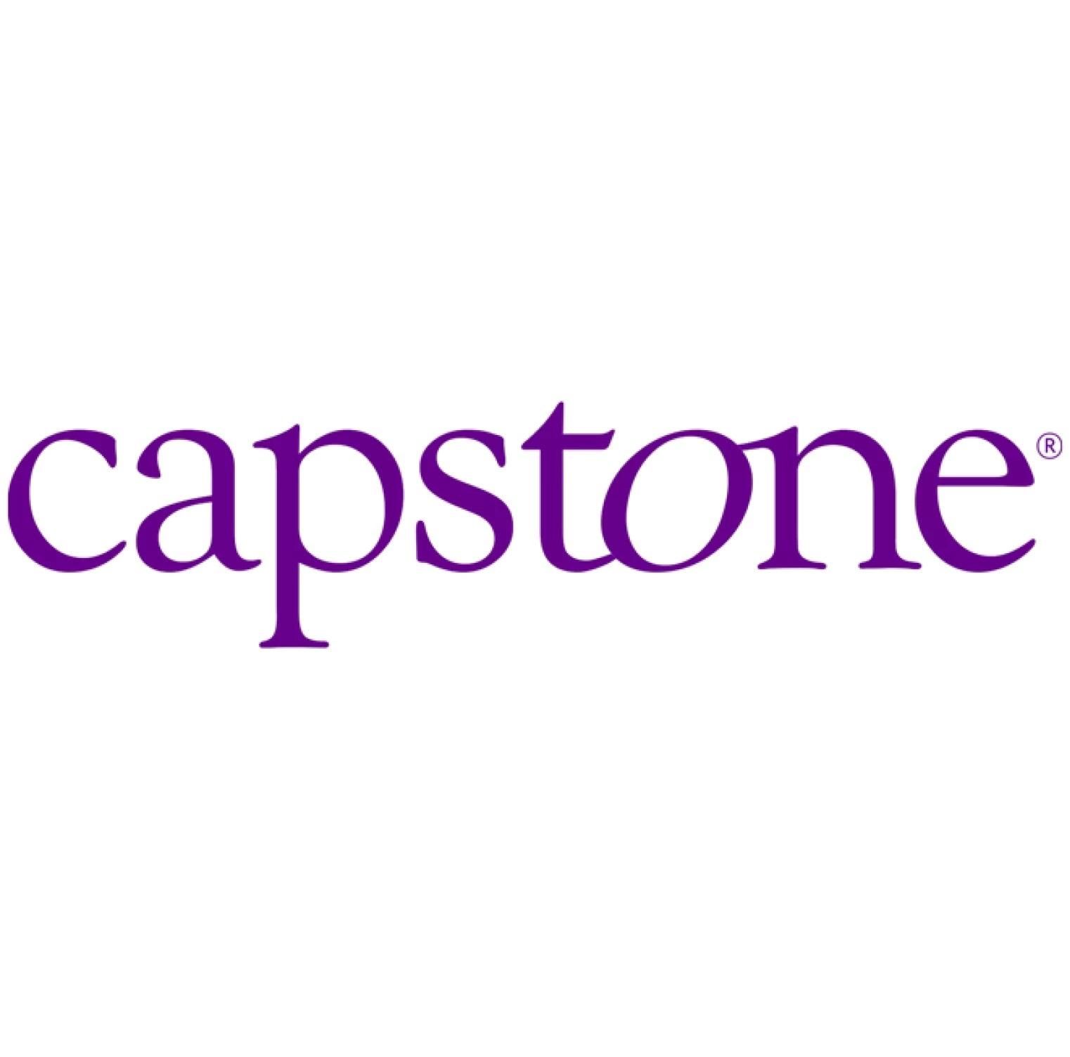 Capstone Publishing's purple wordmark.