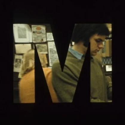 The word "MINITEX" cut from photographs of library work and workers, set over a black background.