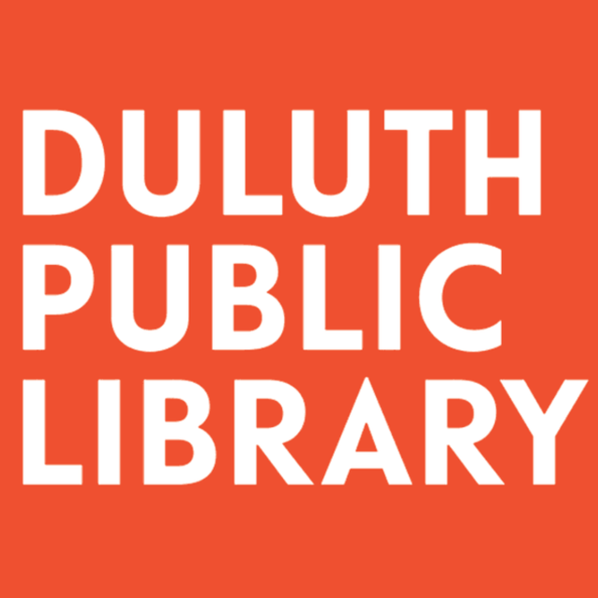 The logo for the Duluth Public Library.