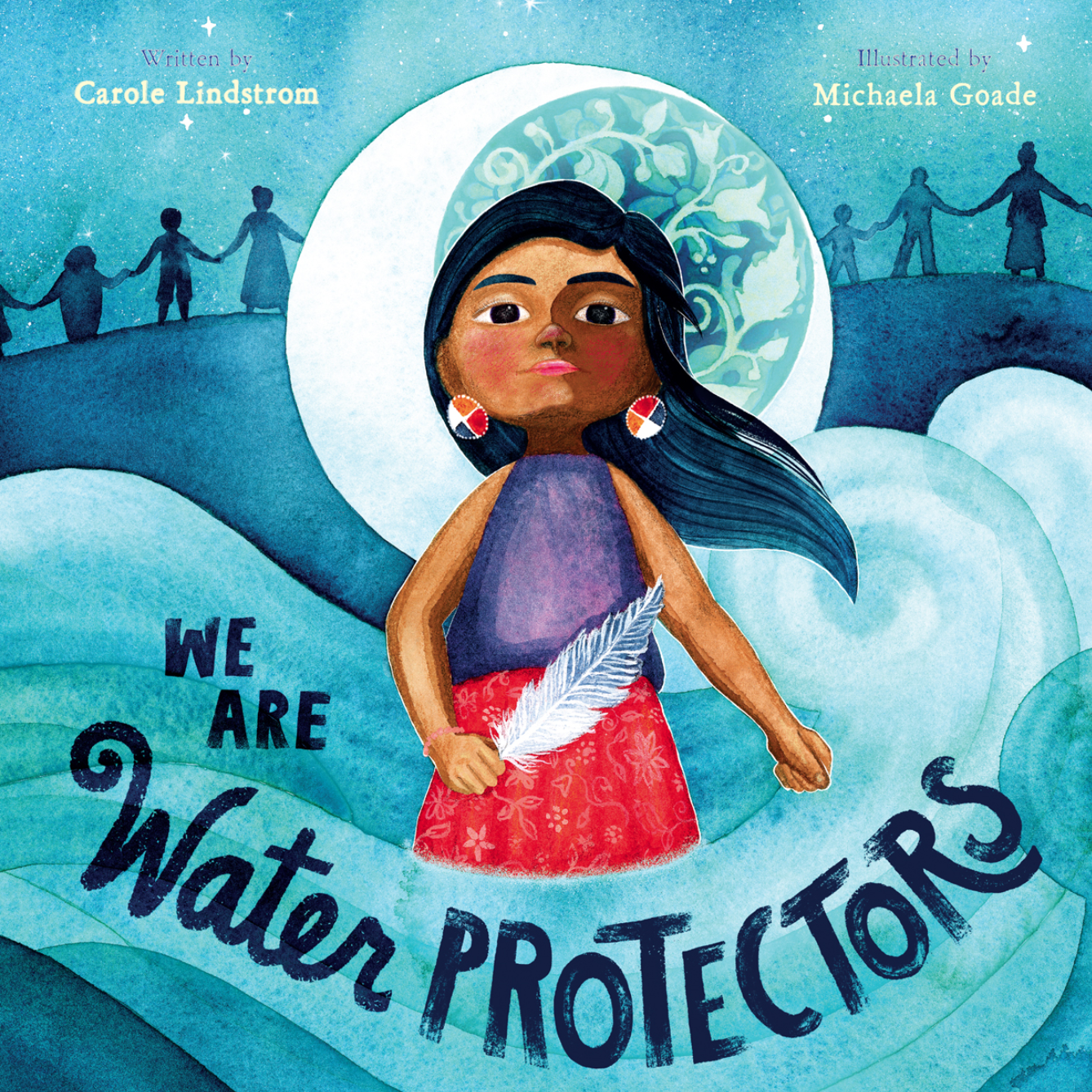 The cover of a book called "We are Water Protectors."