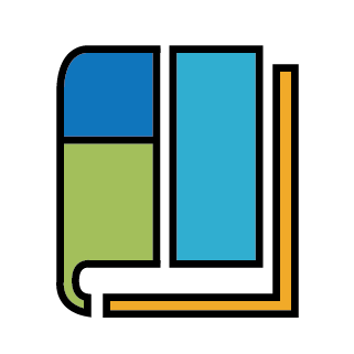 The Ebooks Minnesota logo and wordmark, featuring a stylized green, blue, and teal book.