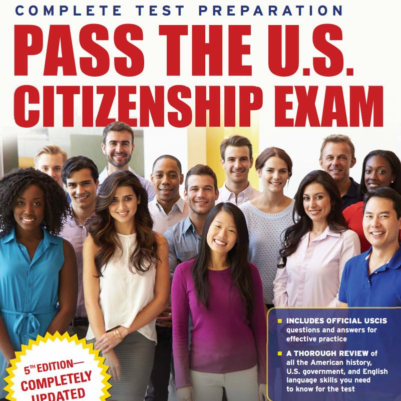 Pass the U.S. Citizenship Exam book cover