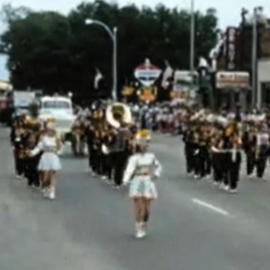 4th of July Parade in Adams, 1958